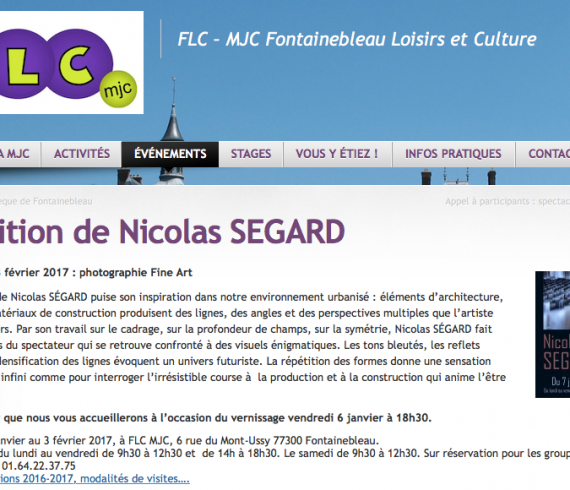 Nicolas Ségard FLC 2017