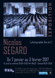 Nicolas Ségard exhibition poster affiche expo FLC 2017