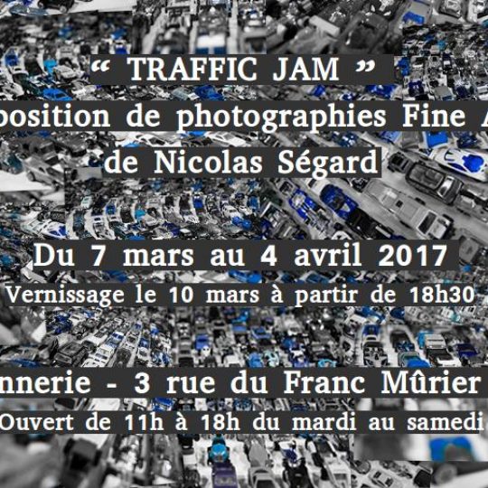 photographies Traffic Jam exhibition's visual