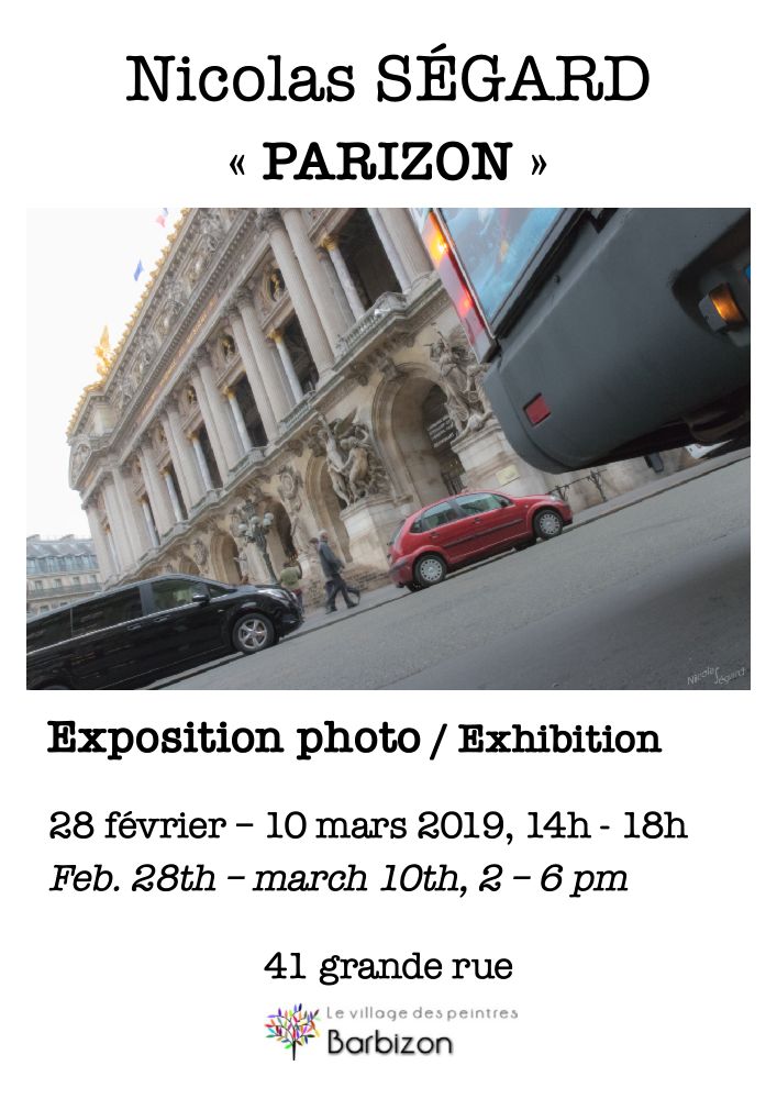 Prochaine expo “Parizon”